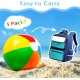 WEILAIDI Beach Balls 16'' - 3 Pack Inflatable Beach Balls for Kids,Pool Balls Pool Toys for Kids Birthday Party Supplies Favors Luau Decorations,Beach Balls Bulk Summer Water Games Fun Gifts WEILAIDI Beach Balls 16'' - 3 Pack Inflatable Beach Balls for Kids,Pool Balls Pool Toys for Kids Birthday Party Supplies Favors Luau Decorations,Beach Balls Bulk Summer Water Games Fun Gifts