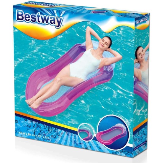 Bestway 63" x 33"/1.60m x 84cm HydroLuxe Lounge Bestway 63" x 33"/1.60m x 84cm HydroLuxe Lounge