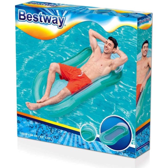Bestway 63" x 33"/1.60m x 84cm HydroLuxe Lounge Bestway 63" x 33"/1.60m x 84cm HydroLuxe Lounge