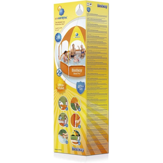 Bestway BWAY POOL SPLASH N SHADE 244X51 Bestway BWAY POOL SPLASH N SHADE 244X51