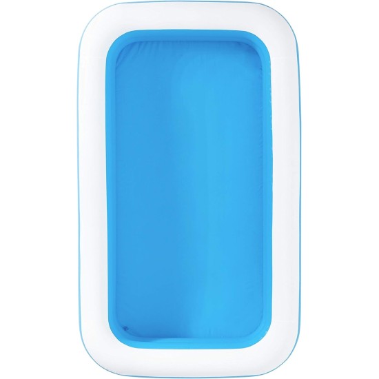 Bestway Family Pool Rectangular 305X183X46 cm Blue, 54150, Bestway Family Pool, Planschbecken Fã¼R Kinder, Aufblasbar, Blau, 305X183X46 cm Bestway Family Pool Rectangular 305X183X46 cm Blue, 54150, Bestway Family Pool, Planschbecken Fã¼R Kinder, Aufblasbar, Blau, 305X183X46 cm
