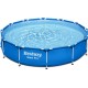 Bestway Steel pro Pool Blue Large 12' x 30"/3.66m 76cm 56706 Bestway Steel pro Pool Blue Large 12' x 30"/3.66m 76cm 56706