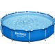 Bestway Steel pro Pool Blue Large 12' x 30"/3.66m 76cm 56706 Bestway Steel pro Pool Blue Large 12' x 30"/3.66m 76cm 56706