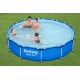 Bestway Steel pro Pool Blue Large 12' x 30"/3.66m 76cm 56706 Bestway Steel pro Pool Blue Large 12' x 30"/3.66m 76cm 56706