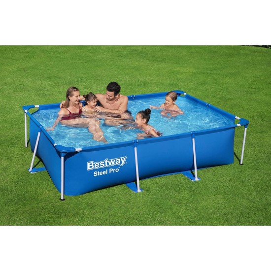 Bestway Steel pro rectangular pools metal pools 259 * 170 * 61inch Bestway Steel pro rectangular pools metal pools 259 * 170 * 61inch