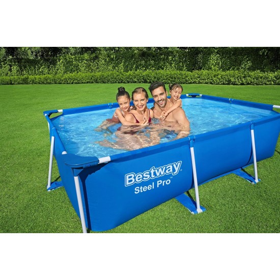 Bestway Steel pro rectangular pools metal pools 259 * 170 * 61inch Bestway Steel pro rectangular pools metal pools 259 * 170 * 61inch