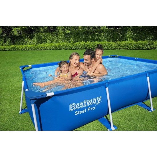 Bestway Steel pro rectangular pools metal pools 259 * 170 * 61inch Bestway Steel pro rectangular pools metal pools 259 * 170 * 61inch