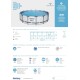 Bestway steel pro max above-ground pool complete set with filter pump, diameter 457 x 107 cm, grey, round Bestway steel pro max above-ground pool complete set with filter pump, diameter 457 x 107 cm, grey, round