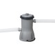 Bestway steel pro max above-ground pool complete set with filter pump, diameter 457 x 107 cm, grey, round Bestway steel pro max above-ground pool complete set with filter pump, diameter 457 x 107 cm, grey, round