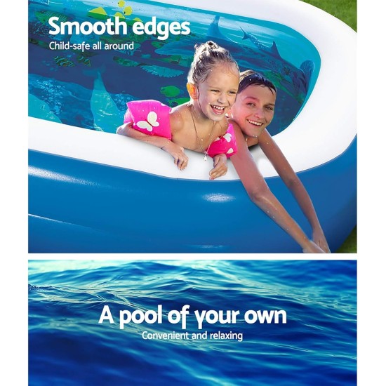 Bestway under sea adventure children's rectangle swimming pool - 54177 Bestway under sea adventure children's rectangle swimming pool - 54177