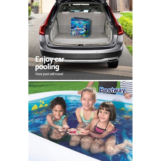 Bestway under sea adventure children's rectangle swimming pool - 54177 Bestway under sea adventure children's rectangle swimming pool - 54177