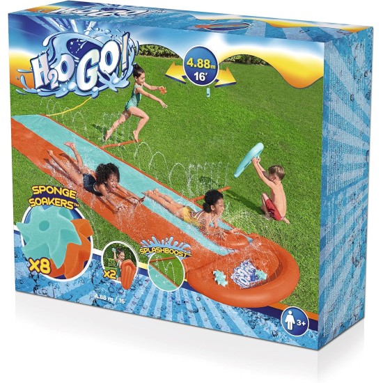 Bestway 16'/4.88m Sponge Soakers Double Slide Bestway 16'/4.88m Sponge Soakers Double Slide