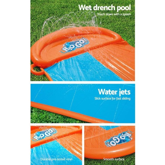Bestway 52328 H2OGO Lawn Double Water Slide - 488cm Bestway 52328 H2OGO Lawn Double Water Slide - 488cm