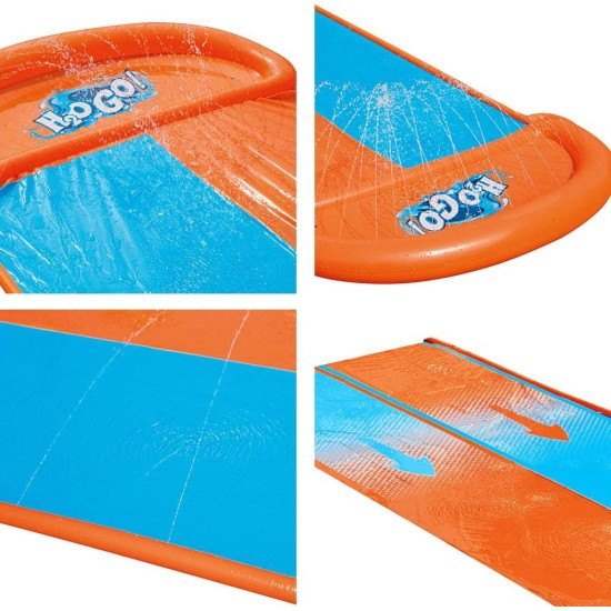 Bestway 52328 H2OGO Lawn Double Water Slide - 488cm Bestway 52328 H2OGO Lawn Double Water Slide - 488cm