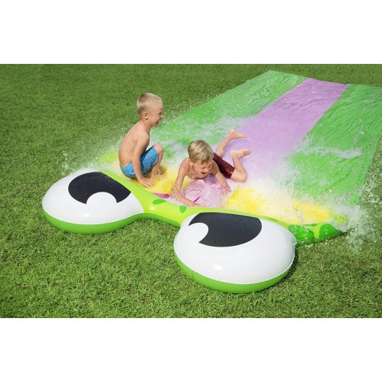 Bestway H2OGO! 16'/4.88m Friendly Frog Slide Bestway H2OGO! 16'/4.88m Friendly Frog Slide