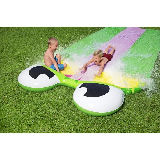 Bestway H2OGO! 16'/4.88m Friendly Frog Slide Bestway H2OGO! 16'/4.88m Friendly Frog Slide