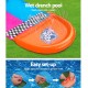 Bestway H2OGO! 2er-Wasserrutsche mit aufblasbaren Lama-Schwimmtieren 487 cm Bestway H2OGO! 2er-Wasserrutsche mit aufblasbaren Lama-Schwimmtieren 487 cm