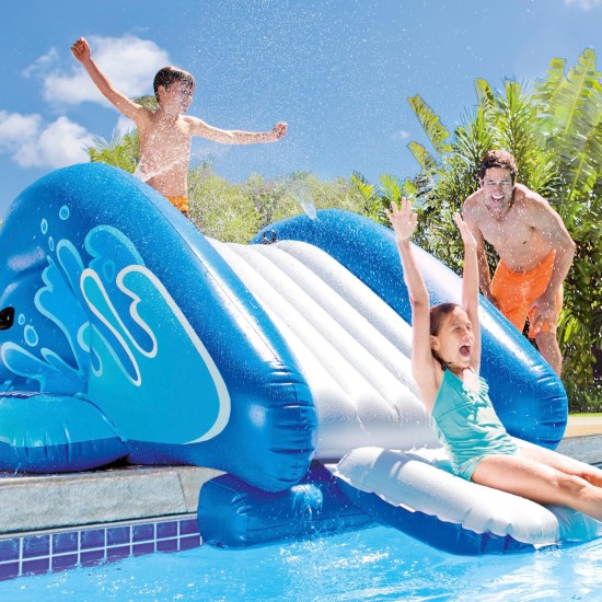 Intex 58851 Inflatable Water Slide, Blue Intex 58851 Inflatable Water Slide, Blue