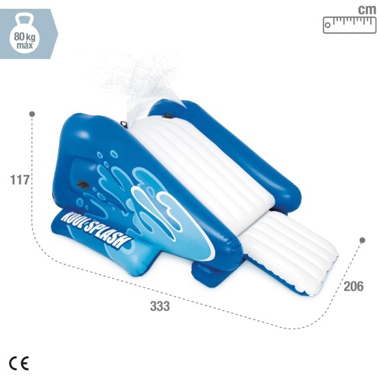 Intex 58851 Inflatable Water Slide, Blue Intex 58851 Inflatable Water Slide, Blue