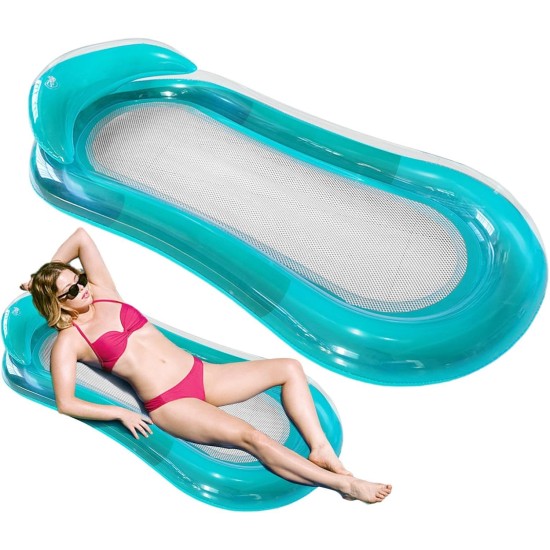 Joberio Inflatable Sun Lounger for Sunbathing, Inflatable Lounger for Swimming Pool with Headrest, Sun Lounger for Sunbathing Inflatable Float for Adults, Inflatable Sun Lounger for Adults Size for Joberio Inflatable Sun Lounger for Sunbathing, Inflatable Lounger for Swimming Pool with Headrest, Sun Lounger for Sunbathing Inflatable Float for Adults, Inflatable Sun Lounger for Adults Size for