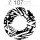 Bestway Φ42''/Φ1.07m Geometric Swim Ring Bestway Φ42''/Φ1.07m Geometric Swim Ring