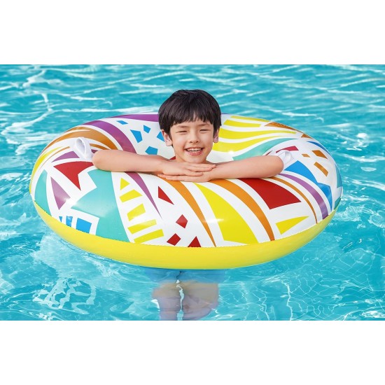 Bestway Φ42''/Φ1.07m Geometric Swim Ring Bestway Φ42''/Φ1.07m Geometric Swim Ring