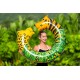 Bestway 43'' x 35''/1.09m x 89cm Jungle Dream Split Swim Tube Bestway 43'' x 35''/1.09m x 89cm Jungle Dream Split Swim Tube