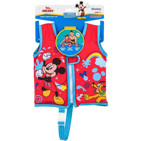 Bestway Disney Junior: Mickey&Friends FABRIC SWIM VEST S/M Bestway Disney Junior: Mickey&Friends FABRIC SWIM VEST S/M