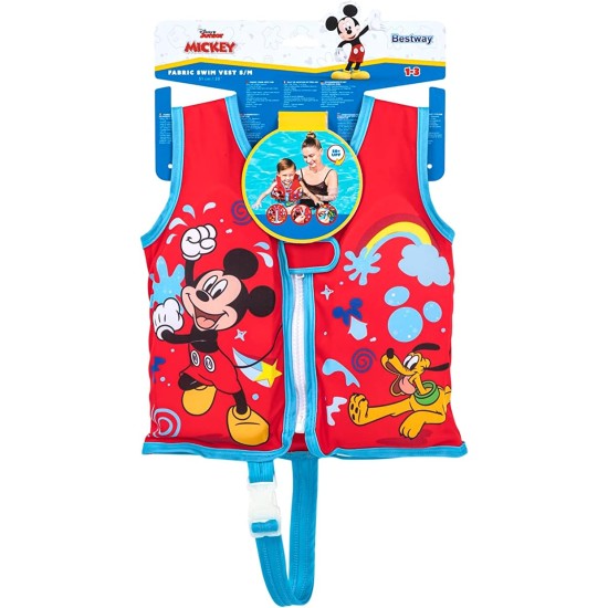 Bestway Disney Junior: Mickey&Friends FABRIC SWIM VEST S/M Bestway Disney Junior: Mickey&Friends FABRIC SWIM VEST S/M