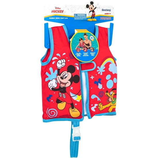 Bestway Disney Junior: Mickey&Friends FABRIC SWIM VEST S/M Bestway Disney Junior: Mickey&Friends FABRIC SWIM VEST S/M