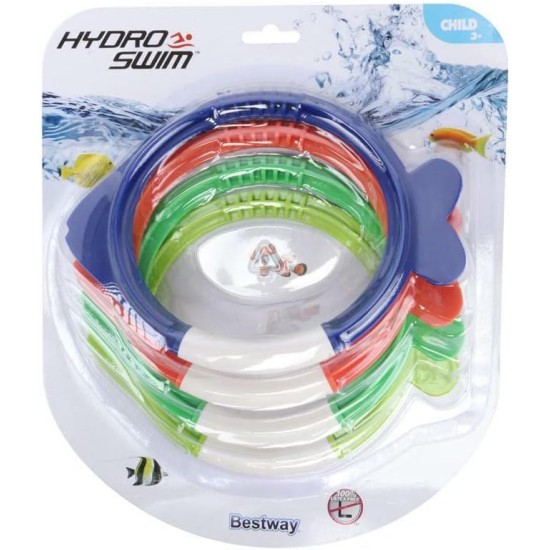 Bestway Hydro-Swim Lil' Fish Dive Rings Bestway Hydro-Swim Lil' Fish Dive Rings