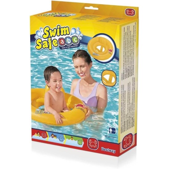 Bestway Wonder Splash Round Two Ring Baby Boat, One Size Bestway Wonder Splash Round Two Ring Baby Boat, One Size