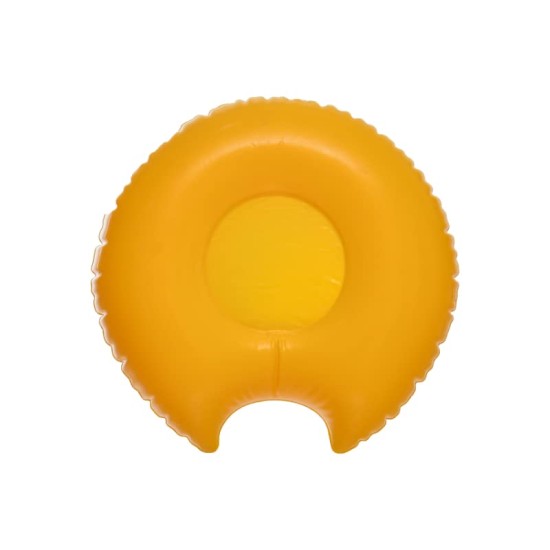Donut Design Swimming Pool Inflatable Float For Drinks 22 CM - Multi Color