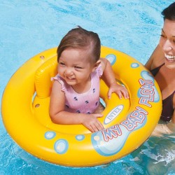Intex | Inflatable Circle Float | 59574 | 67.3*67 cm | Yellow