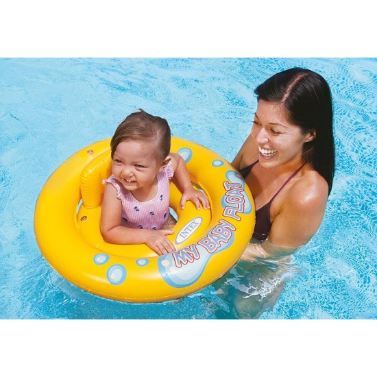 Intex | Inflatable Circle Float | 59574 | 67.3*67 cm | Yellow