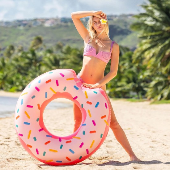 Intex Floating Raft DONUT TUBE, 56265-56265, One Size Intex Floating Raft DONUT TUBE, 56265-56265, One Size