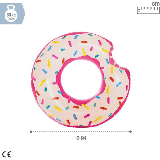 Intex Floating Raft DONUT TUBE, 56265-56265, One Size Intex Floating Raft DONUT TUBE, 56265-56265, One Size