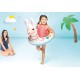Intex inflatable deluxe flamingo swim ring - blue-58221 Intex inflatable deluxe flamingo swim ring - blue-58221