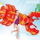 Intex twin baby swim pool funny floats toys inflatable lobster ride on-Size 84" x 54" - ‎57528NP