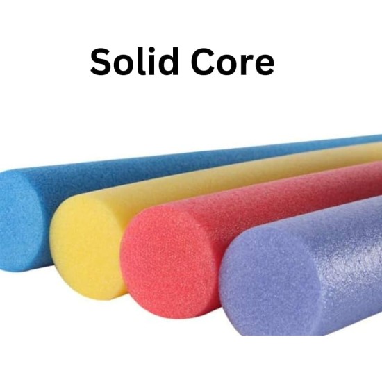 LND Gifts - Set of 6 Pool Noodles, Foam Swimming Noodle Float for Children and Adults, Strong and Flexible Swimming aid Essential for Confidence in the Pool