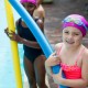 LND Gifts - Set of 6 Pool Noodles, Foam Swimming Noodle Float for Children and Adults, Strong and Flexible Swimming aid Essential for Confidence in the Pool