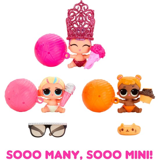 L.O.L. Surprise! L.O.L. Surprise Sooo Mini! Lil Sis Asst in Sidekick, MGA-590194 L.O.L. Surprise! L.O.L. Surprise Sooo Mini! Lil Sis Asst in Sidekick, MGA-590194