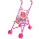 Generic Foldable Girls Toy Baby Doll Pram Buggy Stroller Pushchair Generic Foldable Girls Toy Baby Doll Pram Buggy Stroller Pushchair