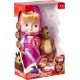 Generic Masha Doll with bear - 15 cm
