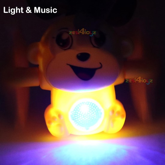 Zest 4 Toyz Dancing Musical Toy for Kids Baby Tumbling Rolling Monkey Doll Toy with Voice Control Sensor Light Music Rotating Arm Sound Toy Battery INLCUDED - (Pack of 1) Random Color Dispatch Zest 4 Toyz Dancing Musical Toy for Kids Baby Tumbling Rolling Monkey Doll Toy with Voice Control Sensor Light Music Rotating Arm Sound Toy Battery INLCUDED - (Pack of 1) Random Color Dispatch