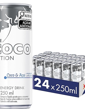 Pack of 24 Red Bull Energy Cans, Coconut and Acai, 8.5 oz