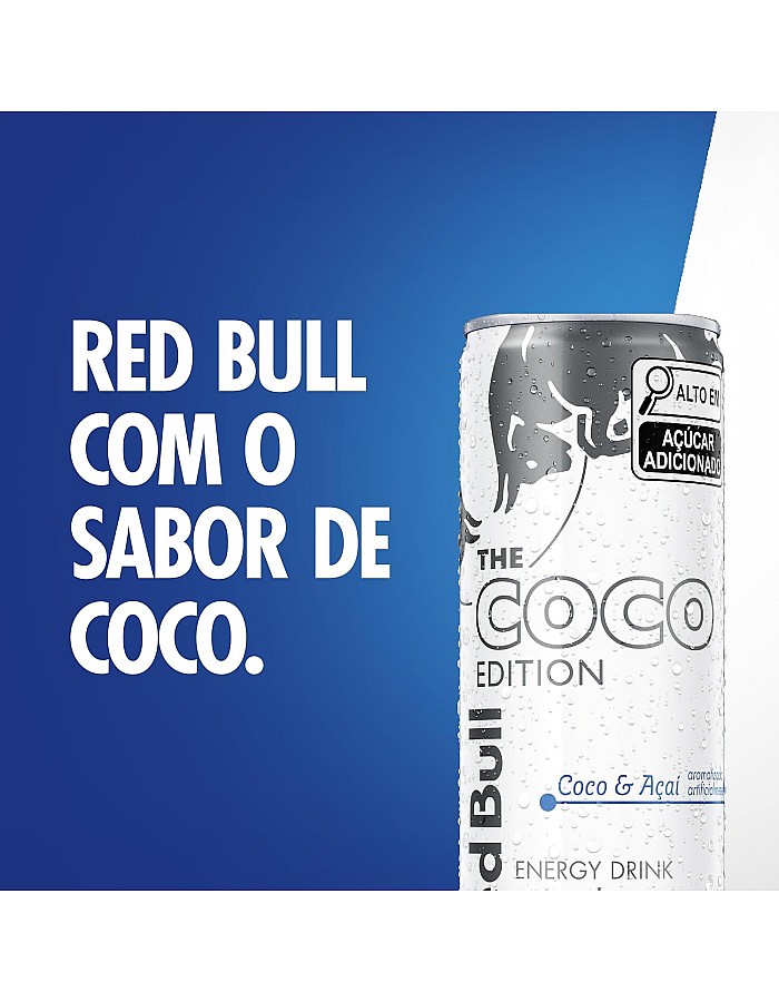 Pack of 24 Red Bull Energy Cans, Coconut and Acai, 8.5 oz