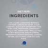 Diet Pepsi, Carbonated Soft Drink, Plastic Bottle, 500 ml x 12