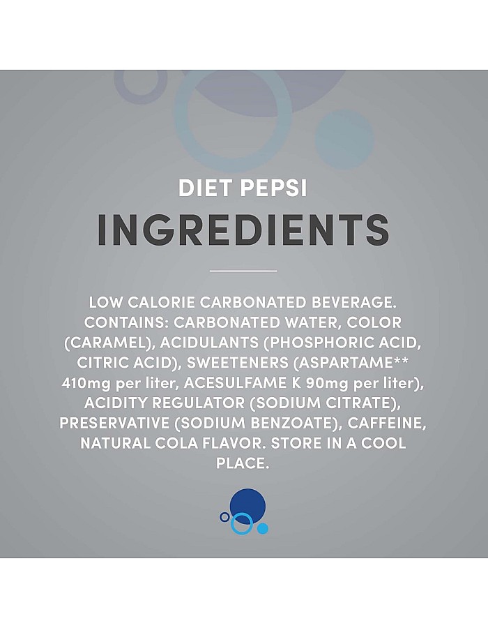Diet Pepsi, Carbonated Soft Drink, Plastic Bottle, 500 ml x 12