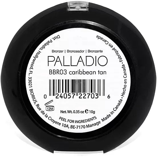 Palladio Baked bronzer - bbr03 caribbean tan